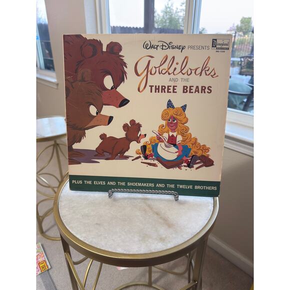 Walt Disney Disneyland Records LP –Goldilocks & Three Bears + Elves & Shoemakers - Picture 2 of 4